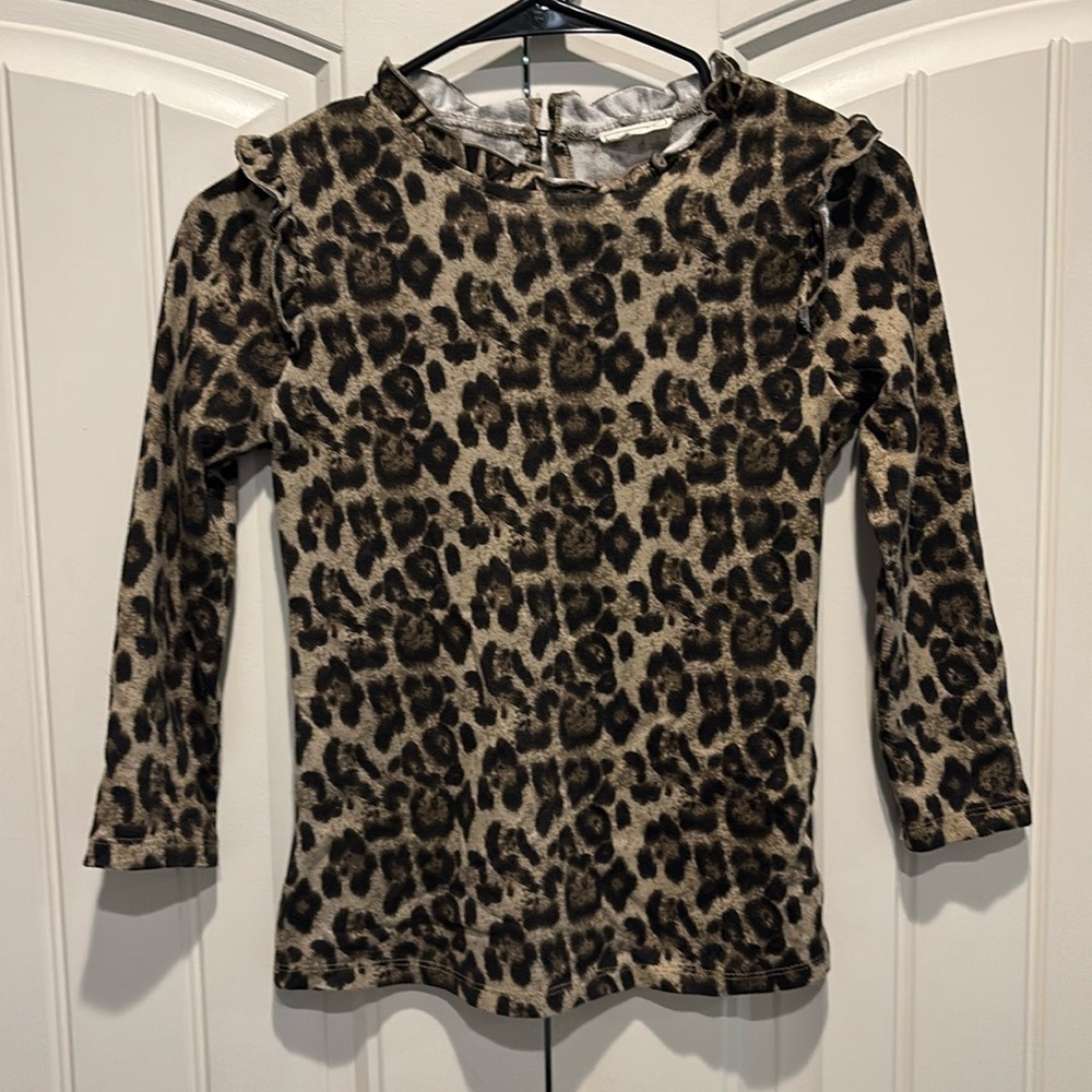 Hayden Girls leopard Top
